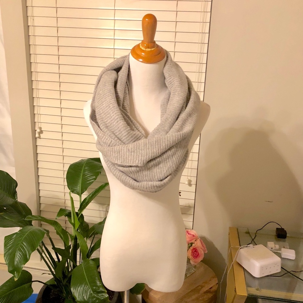 Light Gray Infinity Scarf